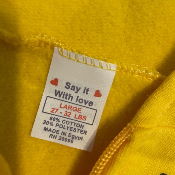 Say it with love full zip hoodie - Picture 3 of 3